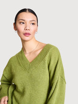 Pullover Yica Green Woman | Jan N June
