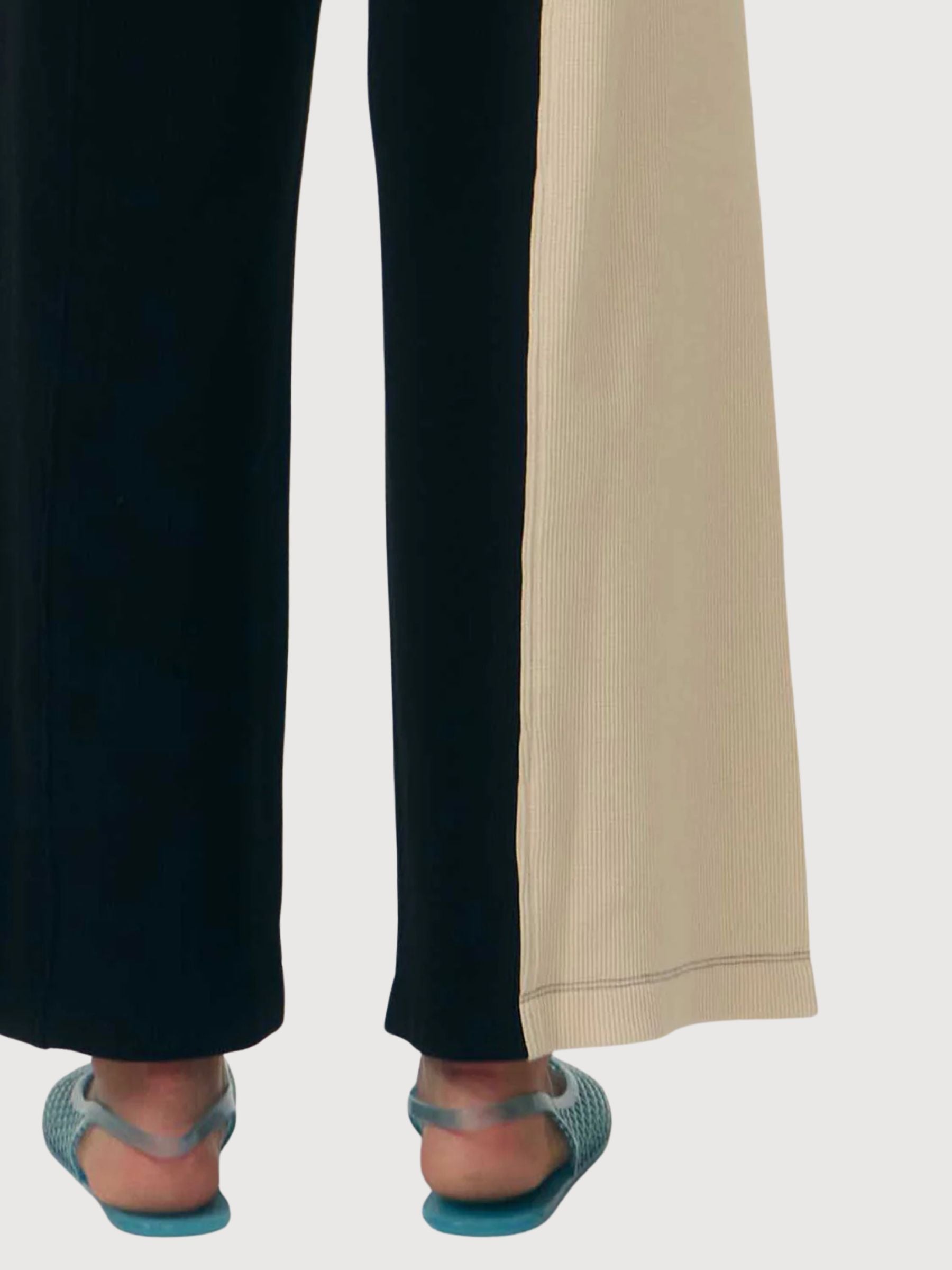 Pantalone Belino Bicolore Donna Cotone | Suite13lab