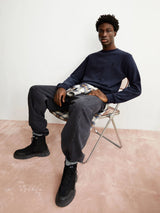 Felpa Baaro Loop Uomo Night Sky | Armedangels