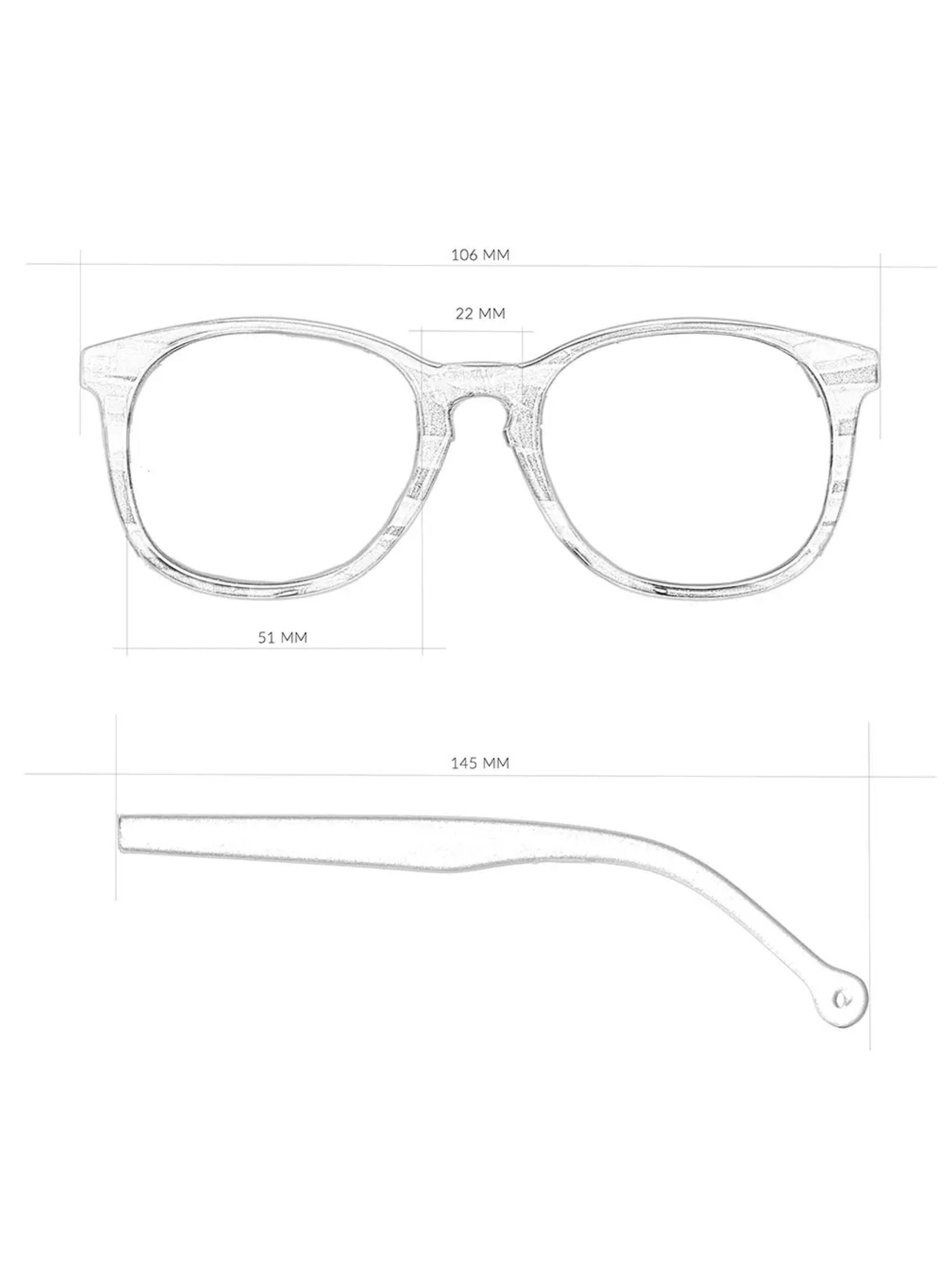 Sonnenbrille Arroyo Matt Black Unisex | Parafina