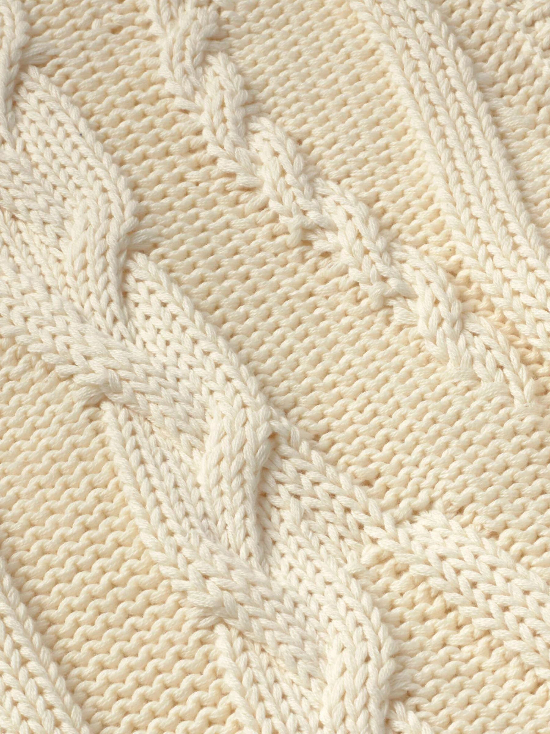 Vest Aria Knitted Ecru Woman | Thinking Mu