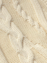 Vest Aria Knitted Ecru Woman | Thinking Mu