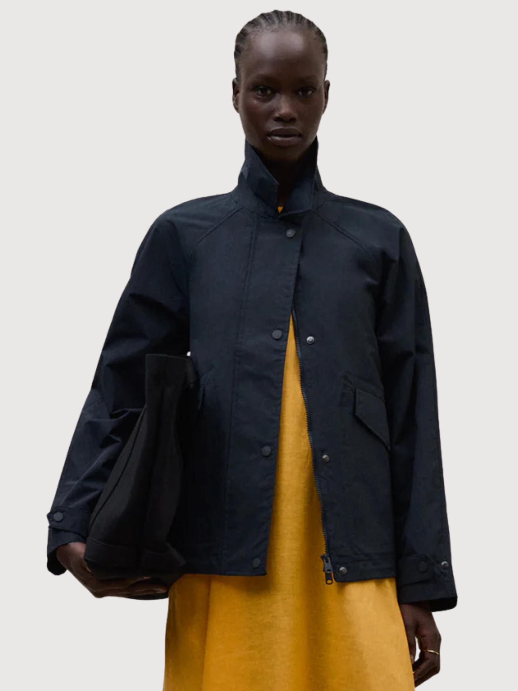 MAJOR JACKET WOMAN Dark Nav | ECOALF