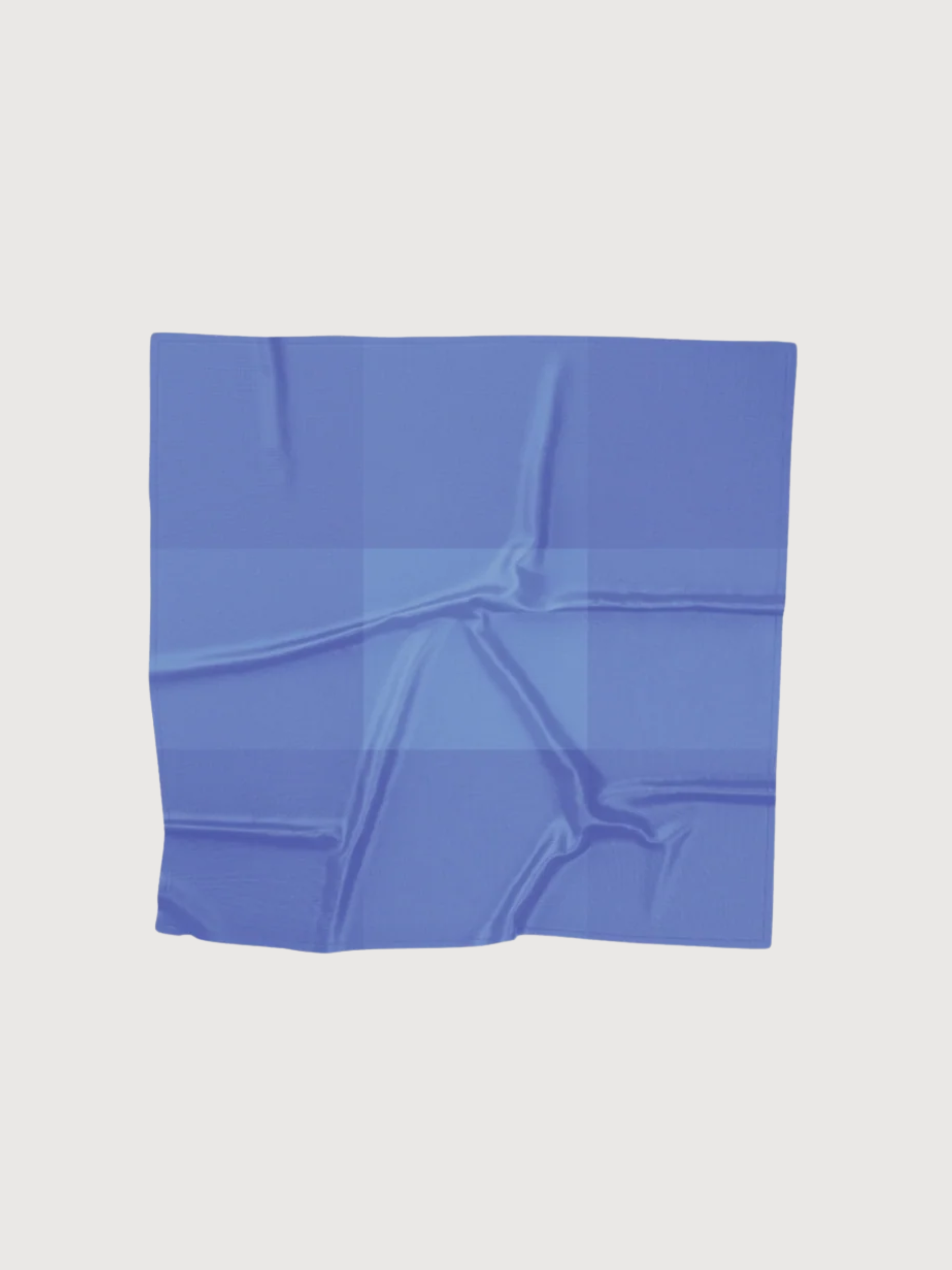 Sciarpa piccola double face blu | Verb To Do