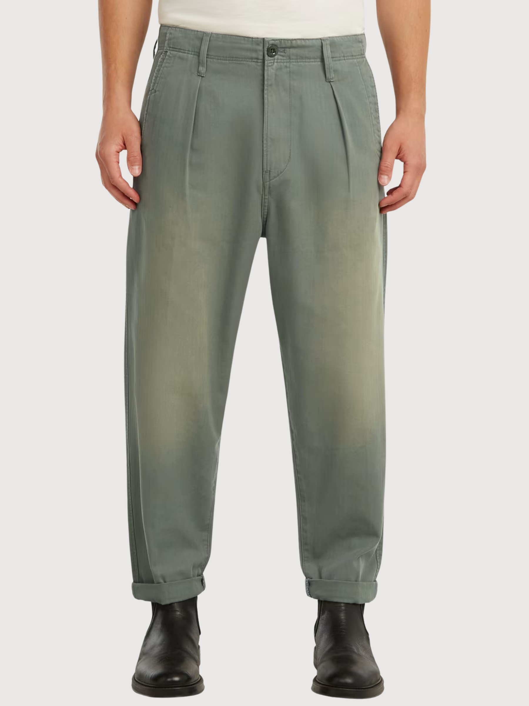 Hose Bundfaltenchino Relaxed Tapered | G-Star