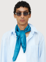 Scarf Small Doubleside Blue | Verb To Do