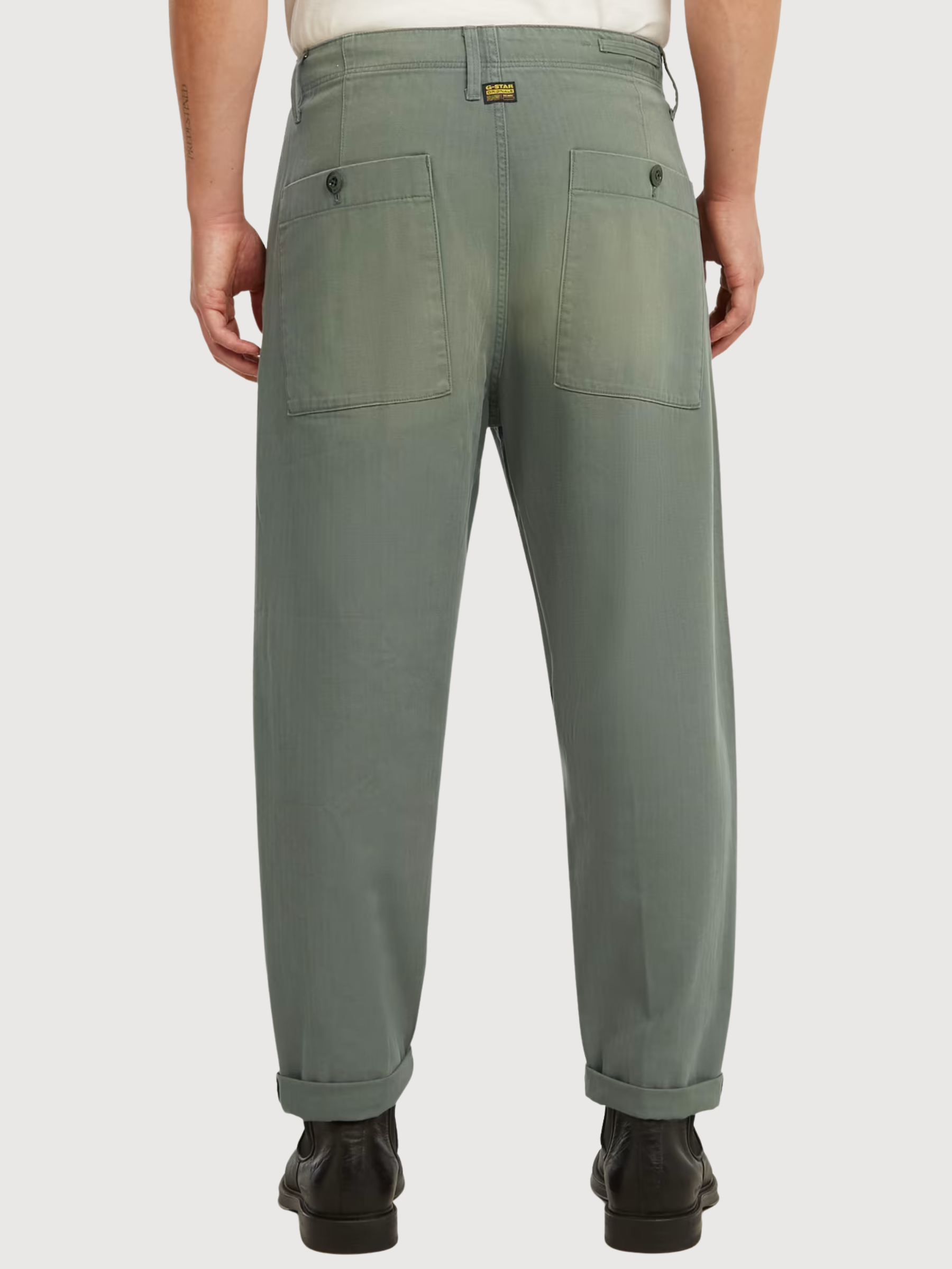 Hose Bundfaltenchino Relaxed Tapered | G-Star