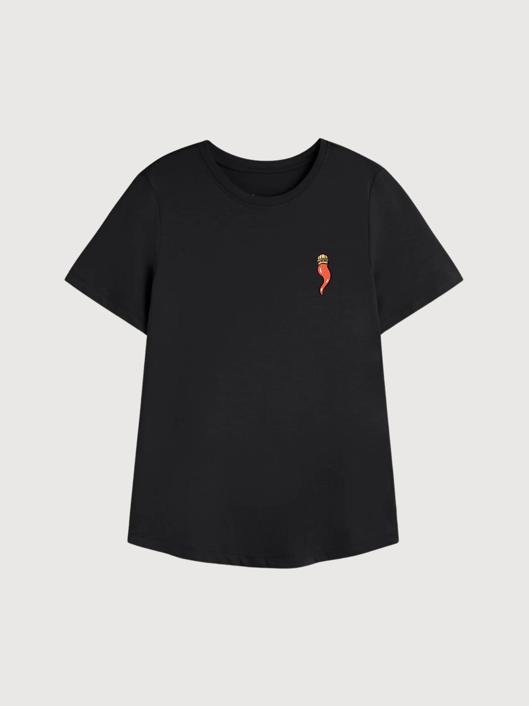 Sara T-Shirt Tiè Black | Re-Bello