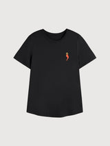 Sara T-Shirt Tiè Black | Re-Bello