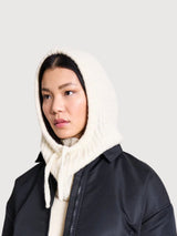 Balaclava Wooly Pioggia White Woman | Jan N June