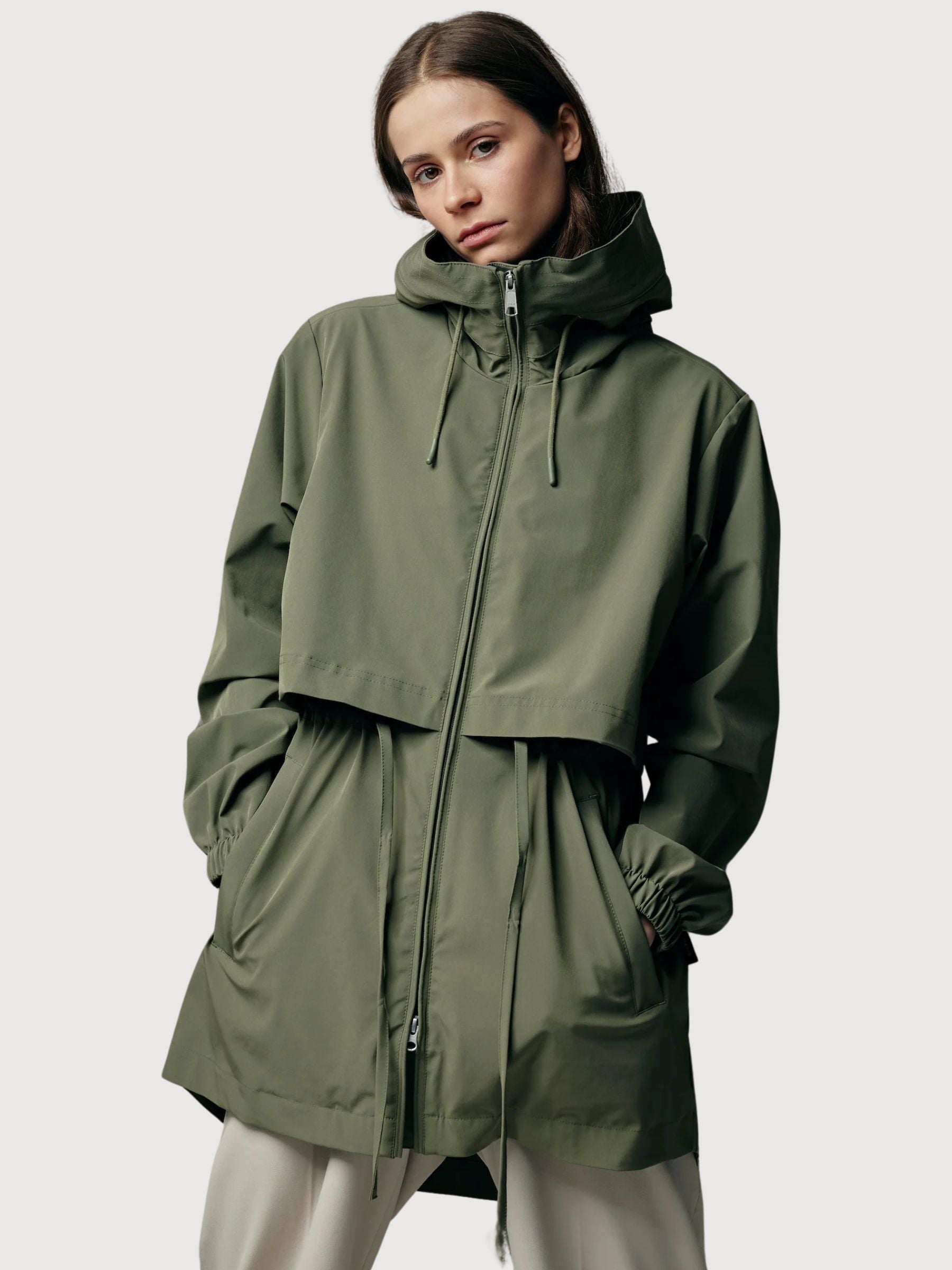 Kia Coat Olive | Makia