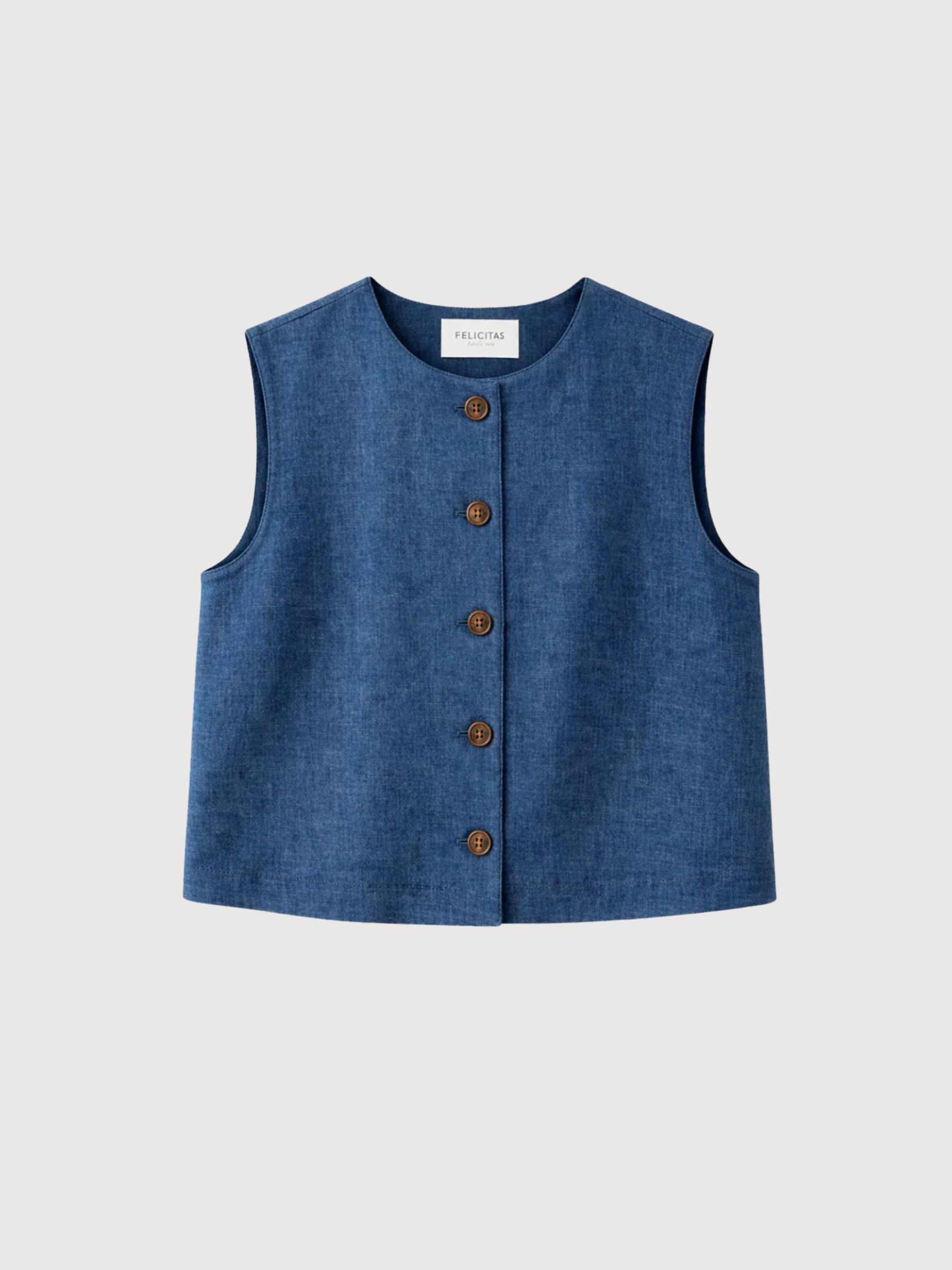 Gilet Wieke Donna Blu Marino | Feli und Hans