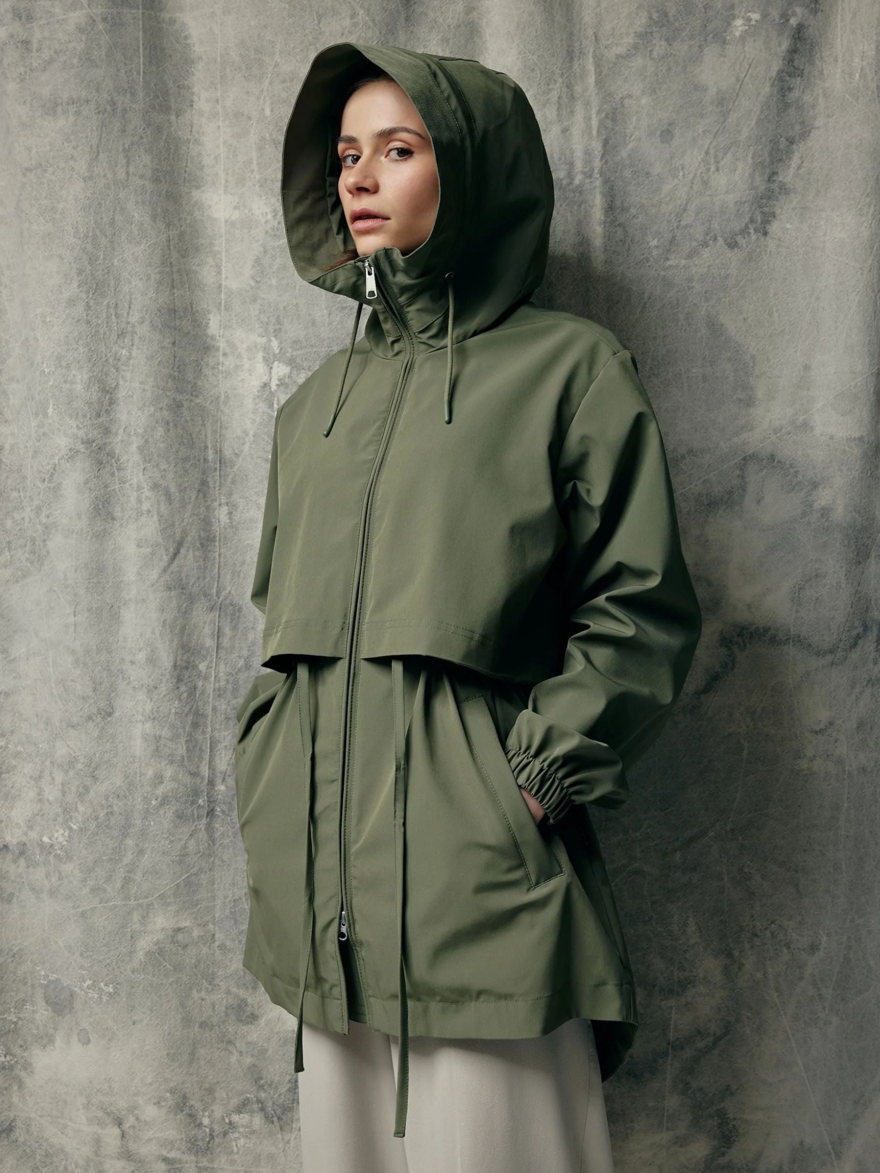Kia Coat Olive | Makia