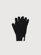 Gloves Anita Black Woman in recycled cashmere | Rifò