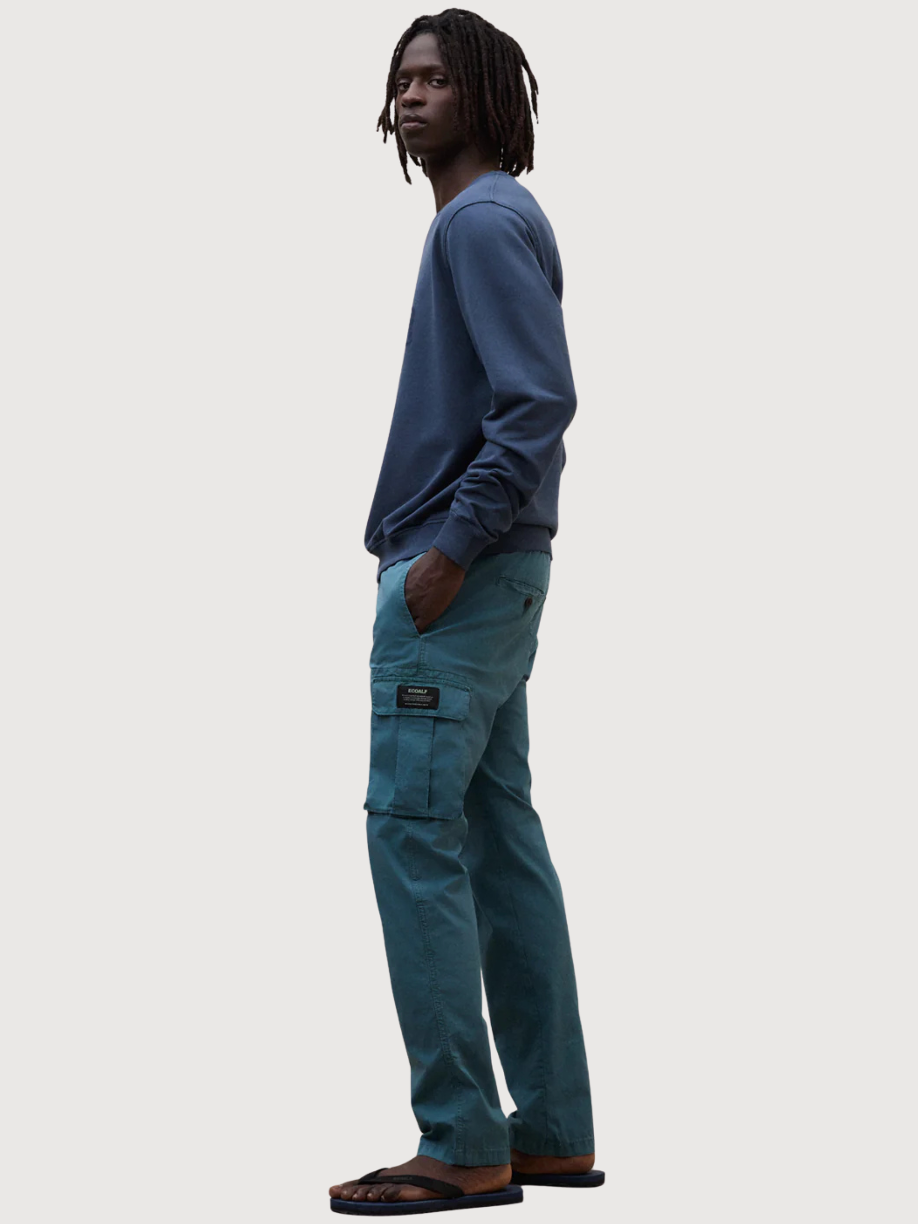 Trouser Ethicargo Man Green Shadow | ECOALF