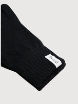 Gloves Anita Black Woman in recycled cashmere | Rifò
