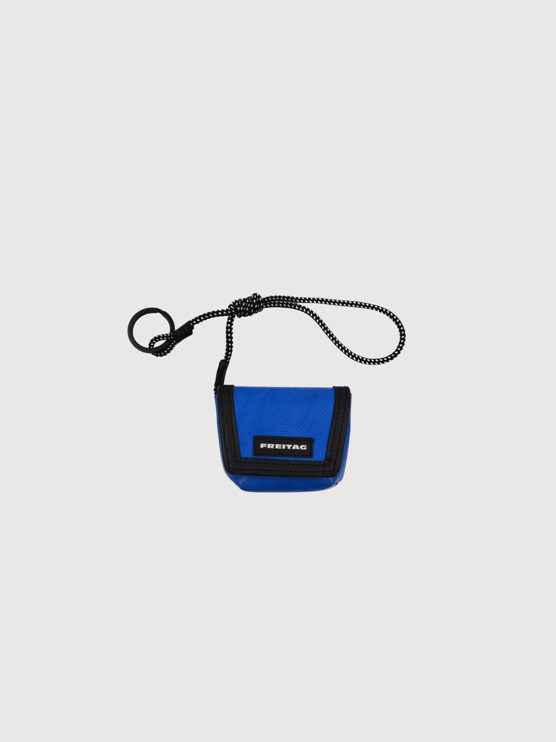 Key Holder Mini Messenger Blue | Freitag