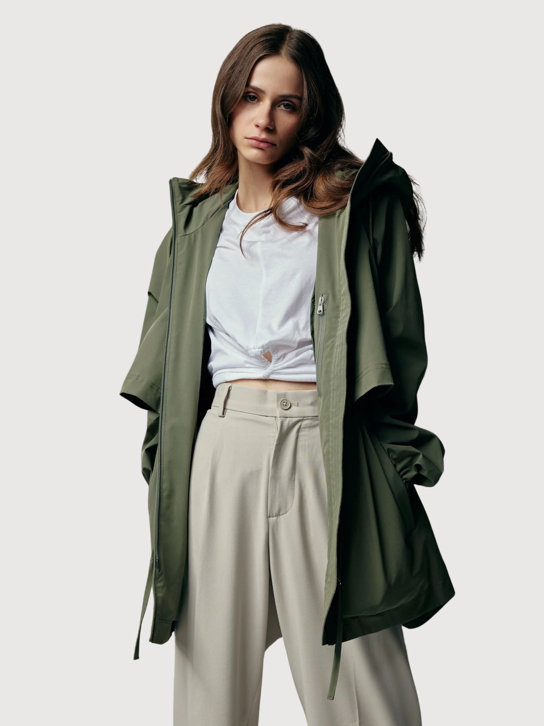 Kia Coat Olive | Makia