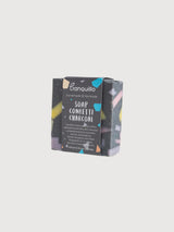 Soap CONFETTI CHARCOAL bunt | Tranquillo