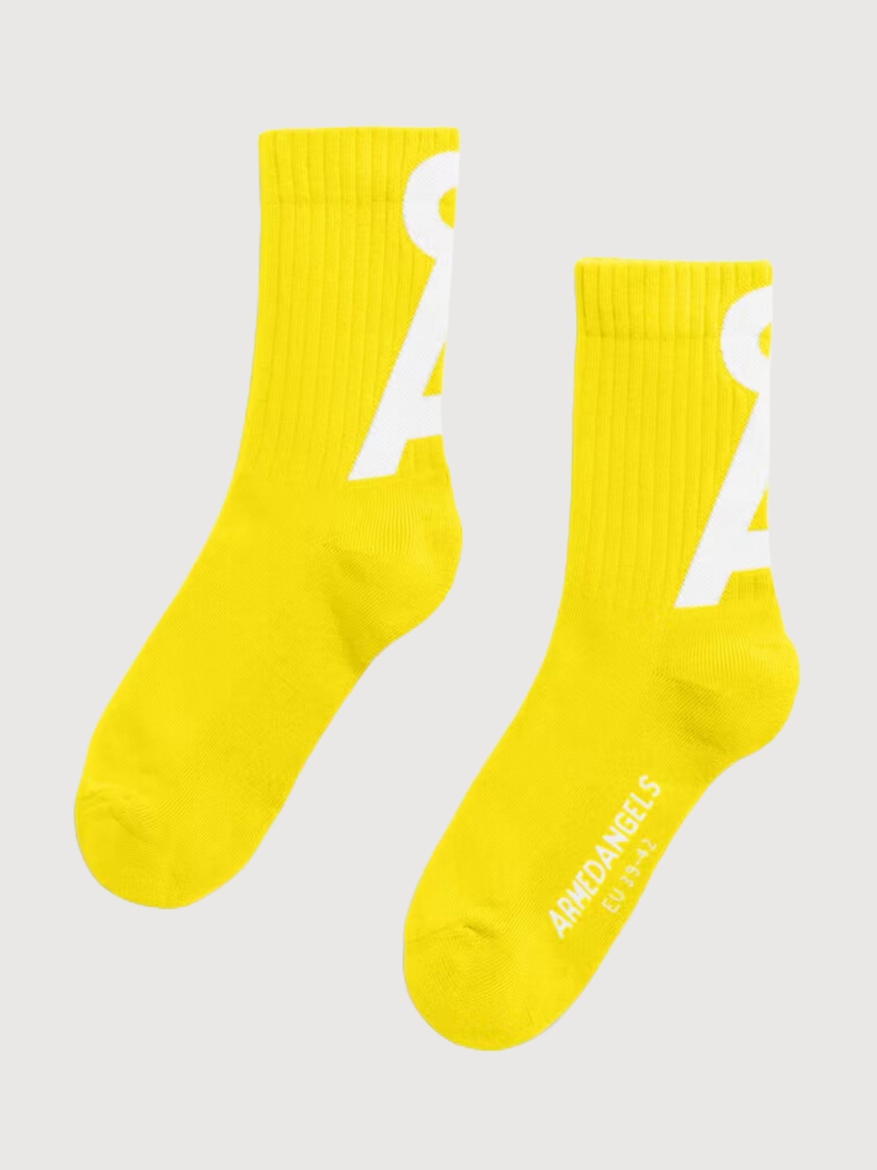 Saamus Short Gelb Socken | Armedangels