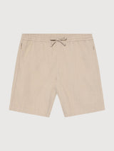 FIG Leinen-Mix Shorts Vegan Hellgrau | Knowledge Cotton Apparel