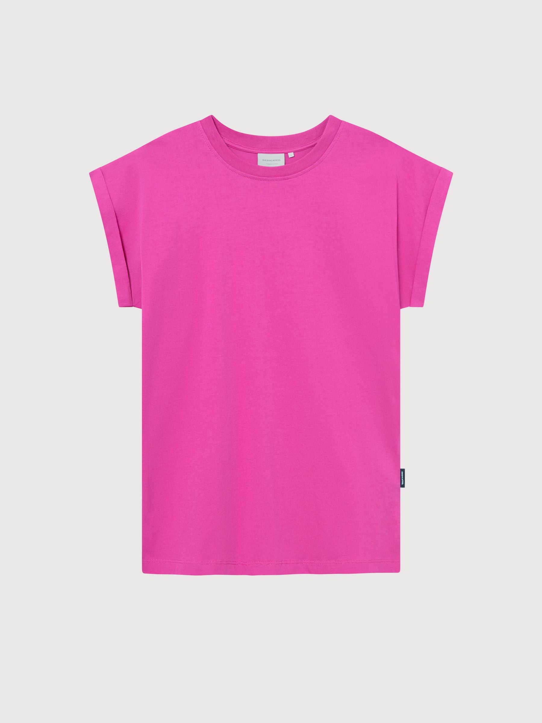 T-Shirt Visby Base Violet Pink Woman | DEDICATED