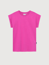 T-Shirt Visby Base Violet Pink Woman | DEDICATED