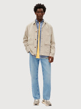 Giacca in cotone e lino arenaria uomo | Armedangels