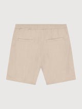 FIG Leinen-Mix Shorts Vegan Hellgrau | Knowledge Cotton Apparel