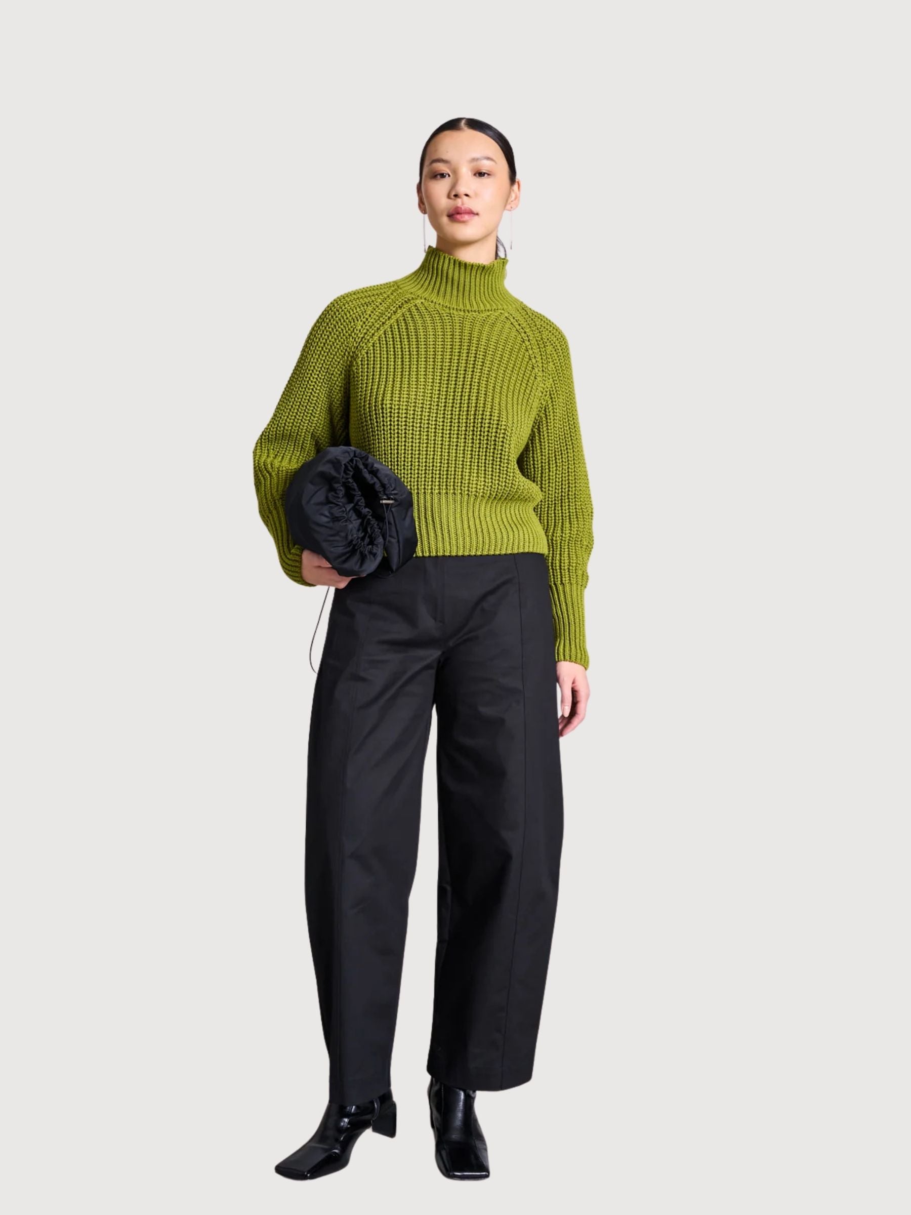 Ola Green Damen-Baumwollpullover | Jan N June