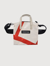 F274 RUBY Umhängetasche Weiß/Rot | FREITAG