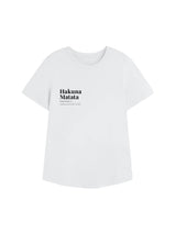 T-shirt di Sara Hakuna Matata Bianco | Re-Bello