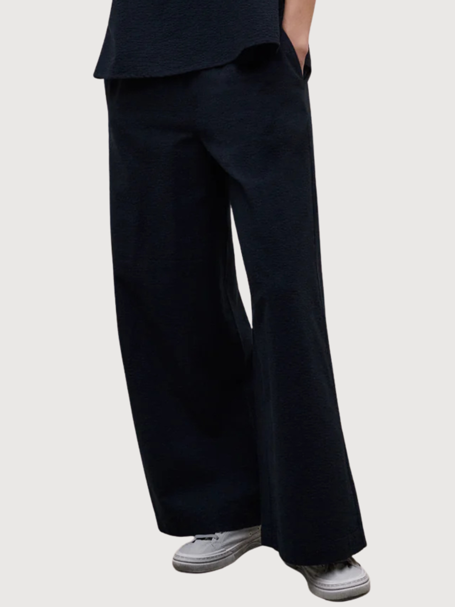 MOSS PANTS WOMAN Dark Navy | ECOALF