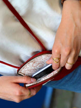 Terracotta Bill Pochette Phone Wallet | Hindbag