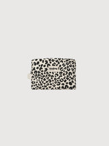 Leon Beautycase Leopard Ecru | Hindbag