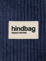 Olivia Sac Banane Velours Marine | Hindbag