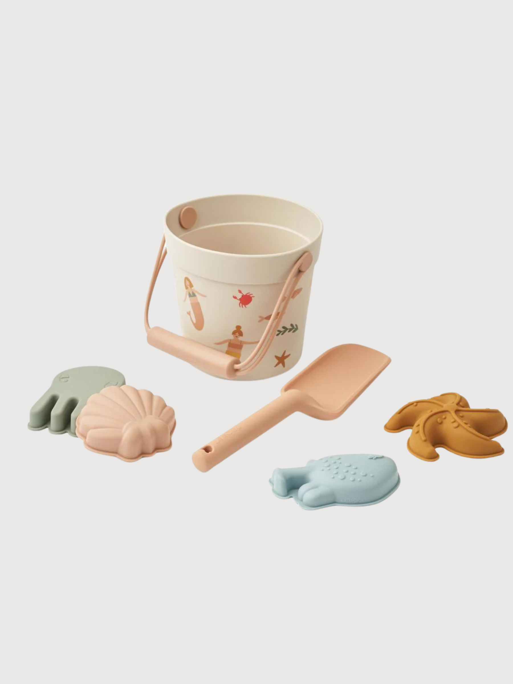Beach Set Dante Mermaids Beige | Liewood