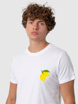 Daniel T-shirt Lemon White | Re-Bello