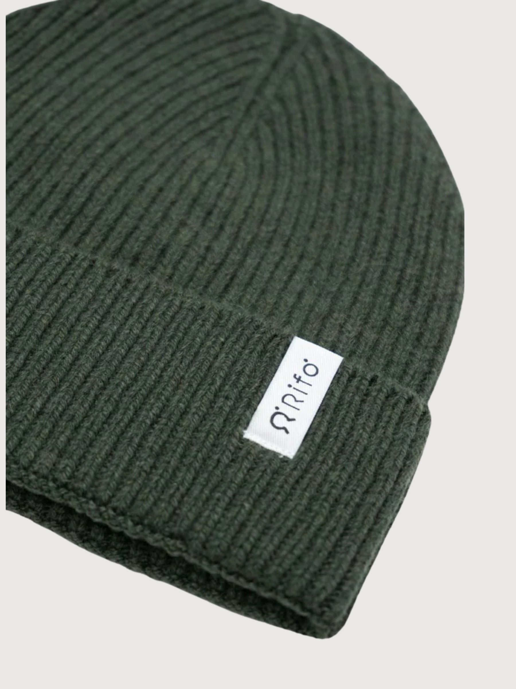 Beanie Marcello Green Forest Unisex Recycled Cashmere | Rifò
