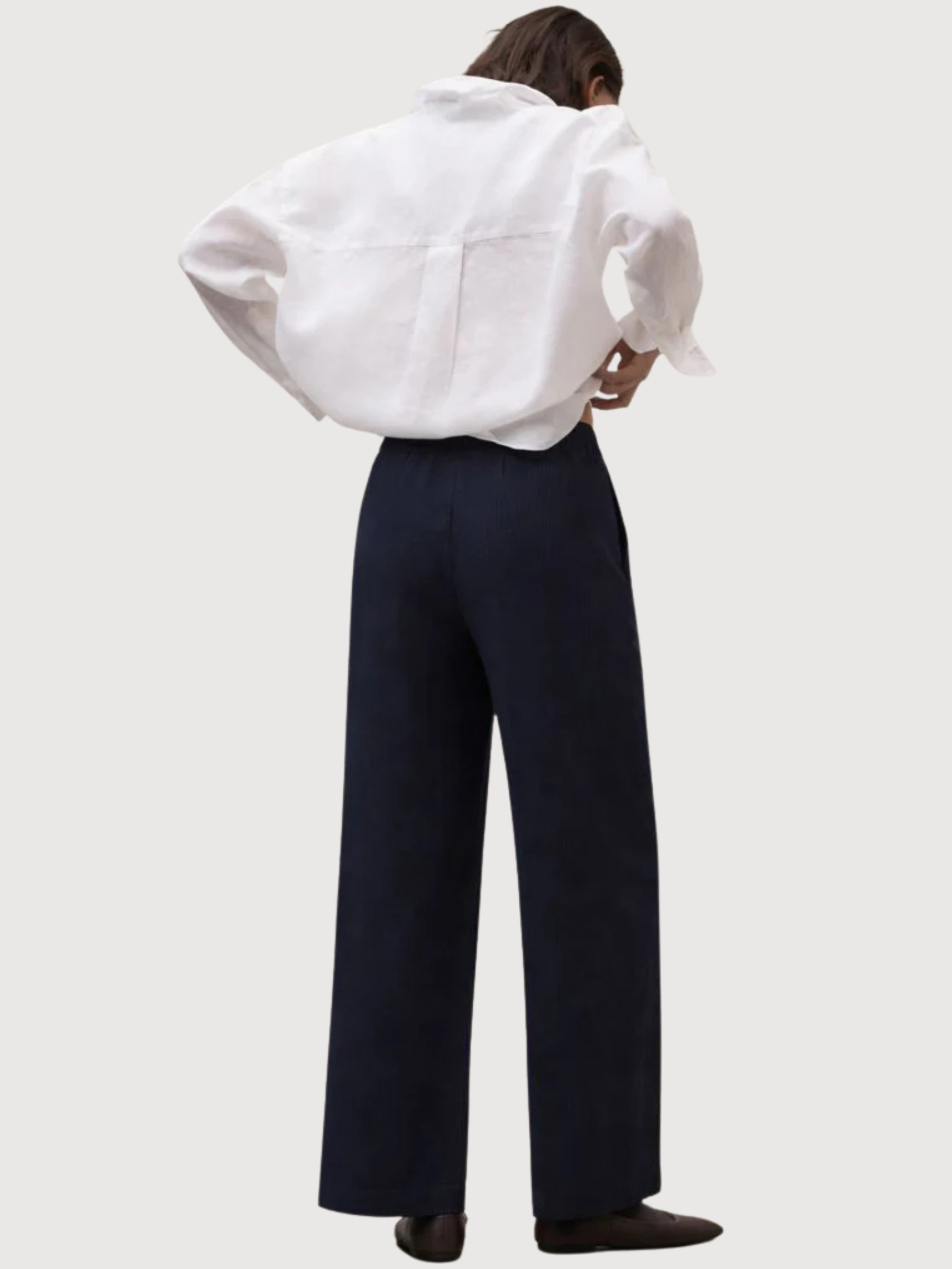 MOSS PANTS WOMAN Dark Navy | ECOALF
