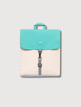 Backpack Handy Mini Aqua Green & Ecru | Lefrik