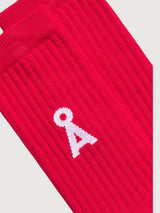 Socks Saamus Bold Mars Red | Armedangels