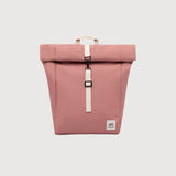 Zaino Roll Mini Rosa polvere in poliestere riciclato | Lefrik