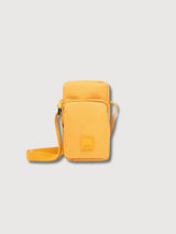 Amsterdam Mustard cell phone bag in recycled polye | LEFRIK
