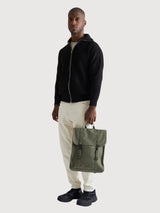 Handy Stripes Olive Backpack | Lefrik