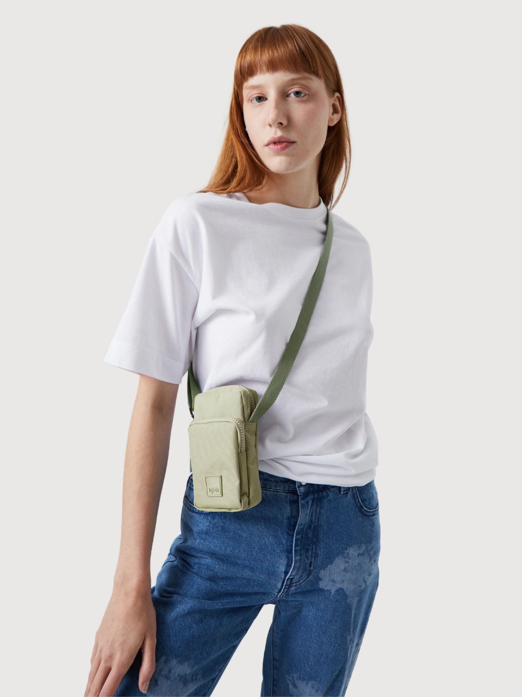 Phone Bag Amsterdam Green Unisex | Lefrik