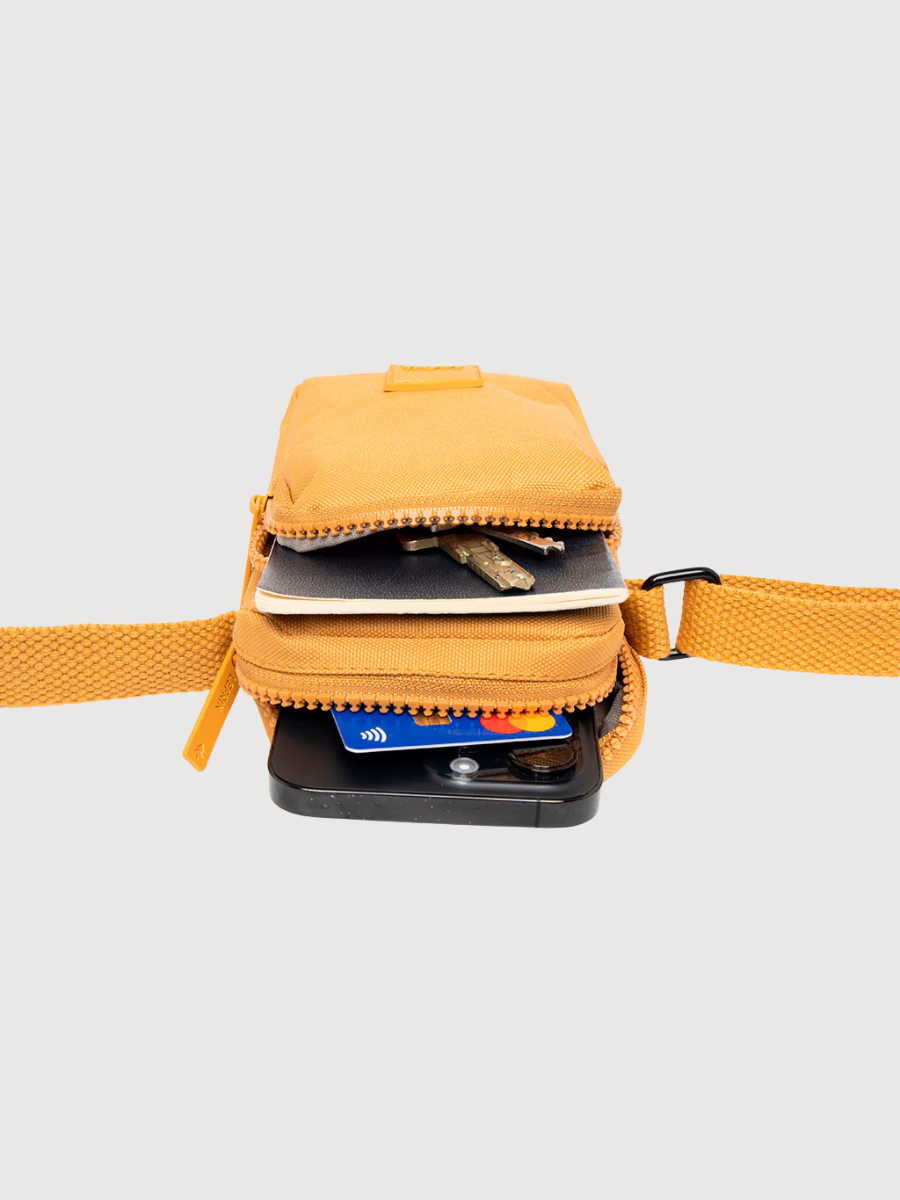 Borsa per telefono Amsterdam gialla | Lefrik