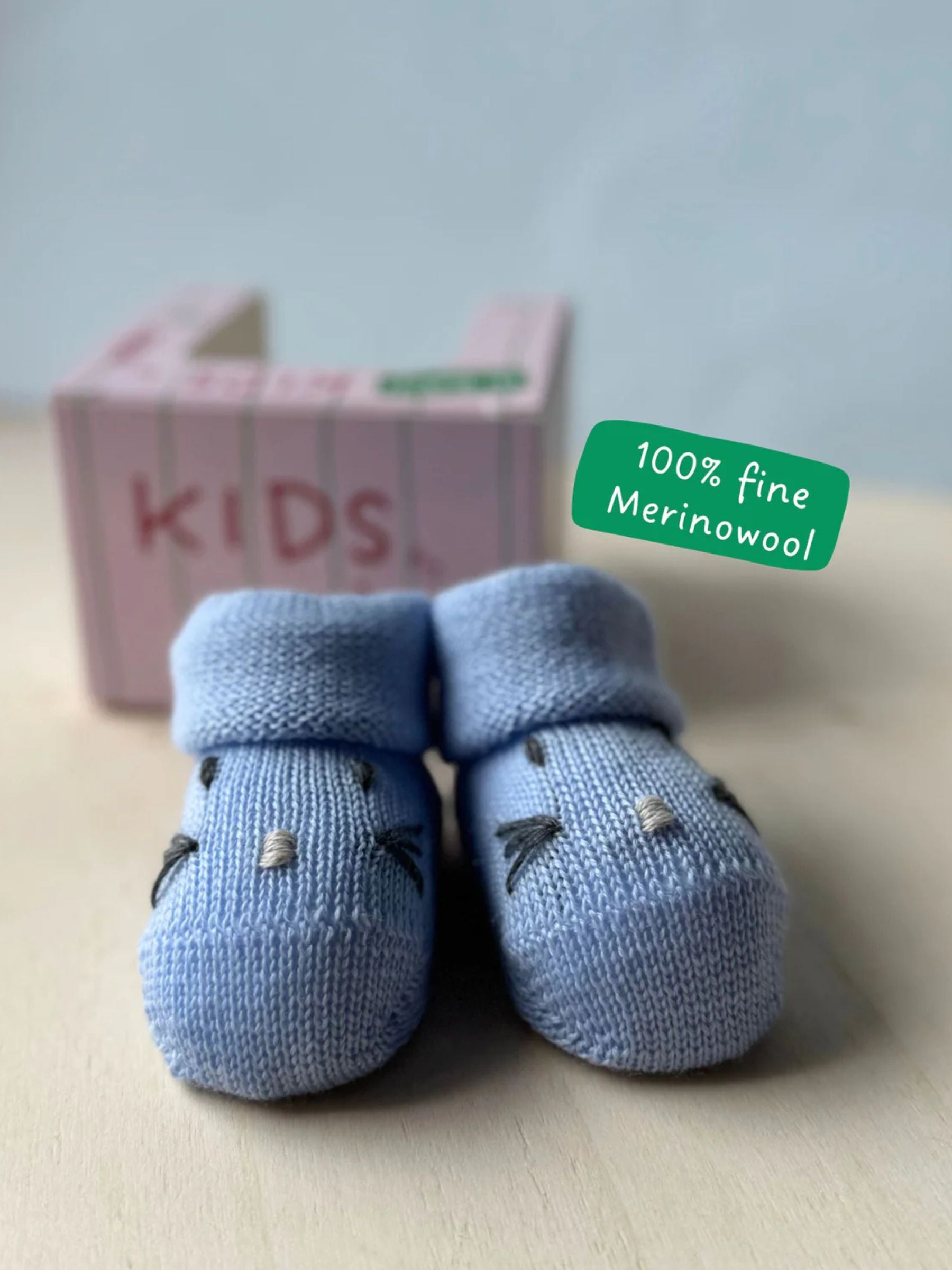 Scarpine per neonati Maus Baby Blue 0-1 anno | Ooley