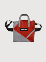 F274 RUBY Umhängetasche Rot/Grau | FREITAG