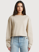 Sweatshirt Adjustable Strings Whitebait | G-star